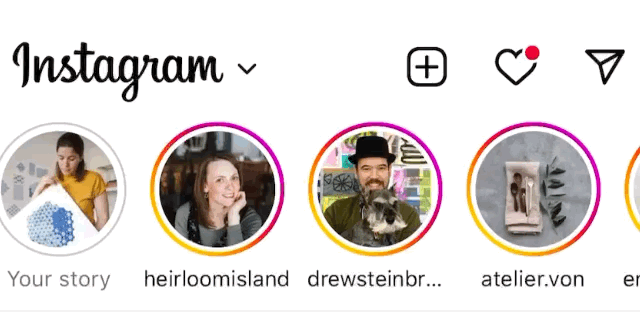 instagram favorites & following feed selection