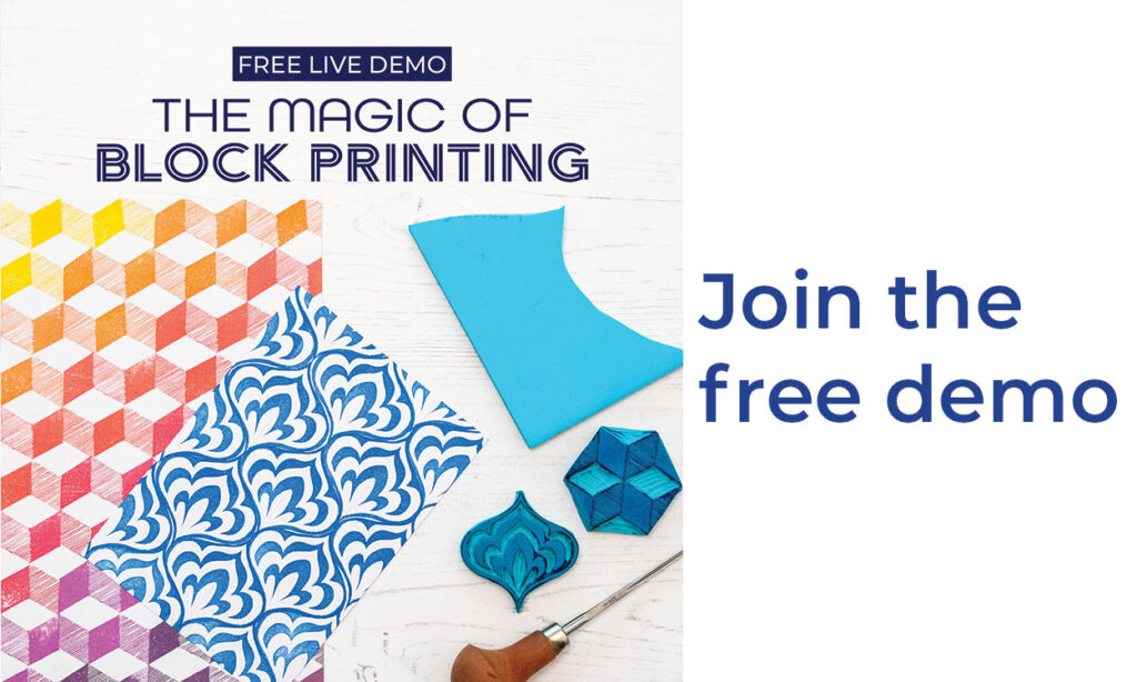 3dottedpenguins | block printing magic